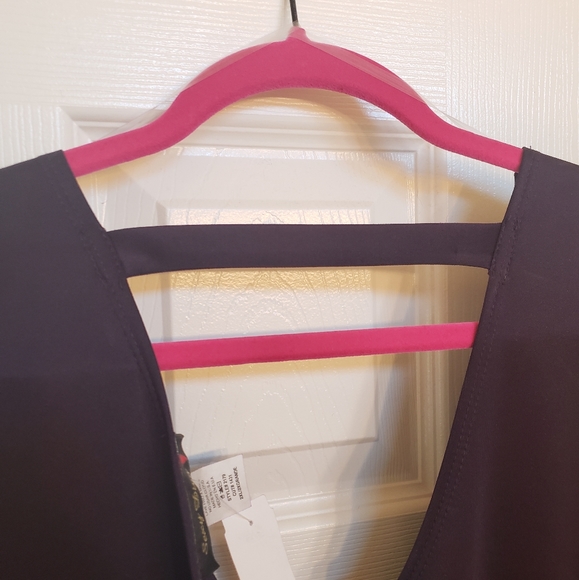 Plum Ruffle Dress - Picture 5 of 8